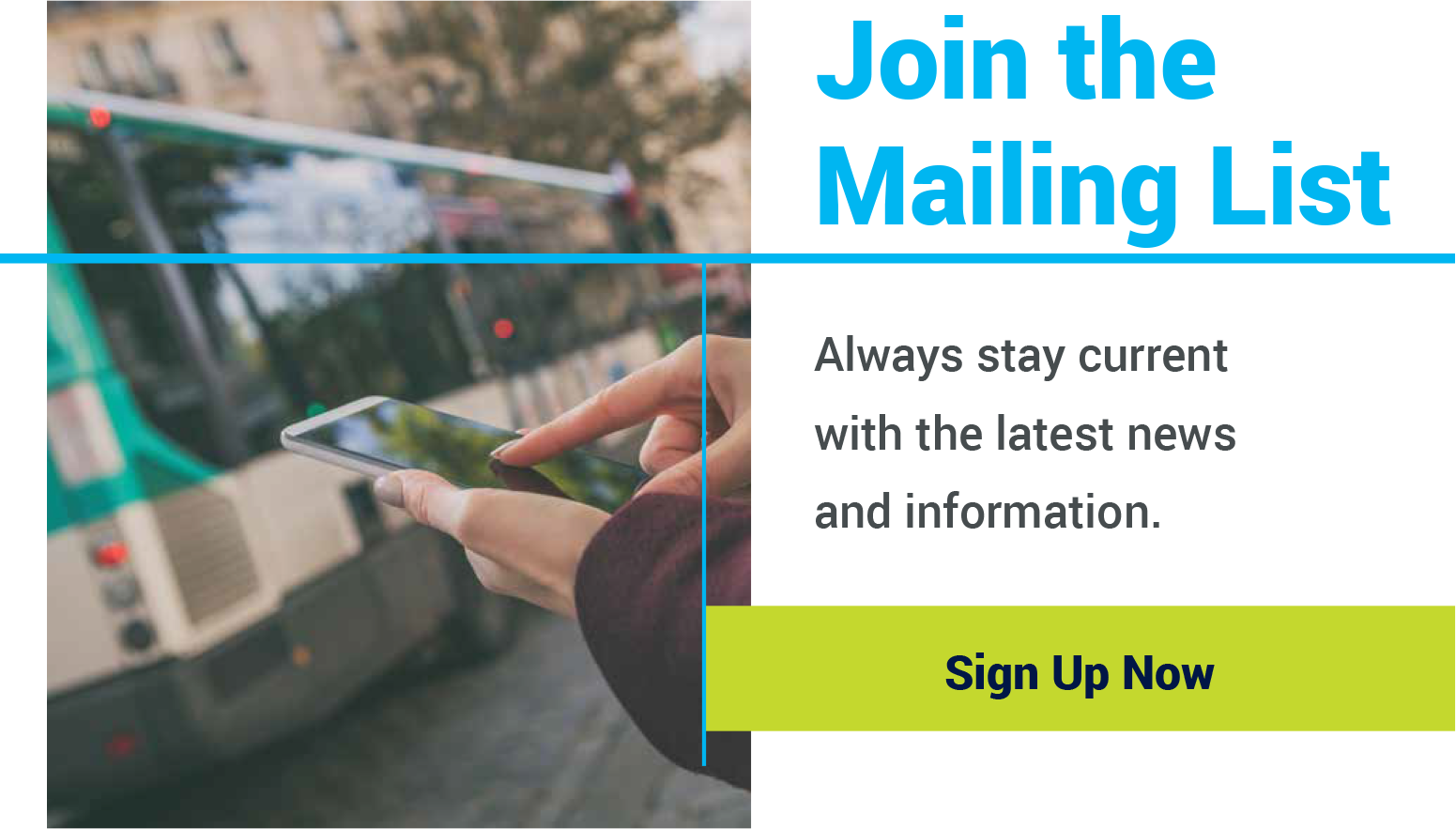 Join the Mailing List